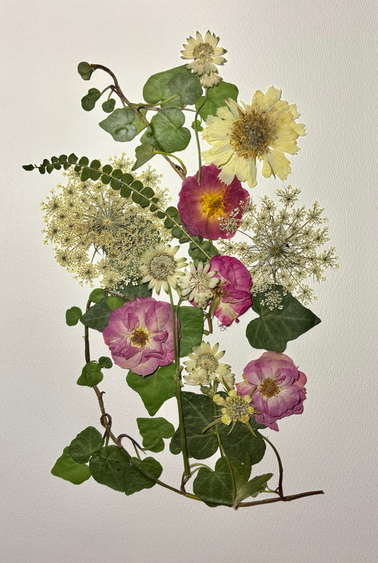 Artistically Arranged Wedding Bouquet